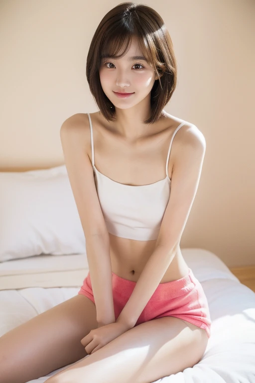 masutepiece, Best Quality, 8K, 18 yo, very beautiful Korean young girl, very beautiful face, sweet and cute face, skinny body, slender girl, slim waist, flat belly, beautiful tight round perfect breasts, beautiful tight perfect butt, slim small arms, slim ...