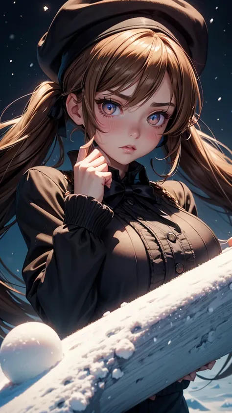 Starry eyes, it looks even more beautiful than immortal, Ahoge, hair, star-shaped pupils, amber eyes, colored contact lenses, blush, high detail, anime, romanticism, modern, gothic art, anime style, film lighting, ray tracing, motion rye, close-up, sony fe...