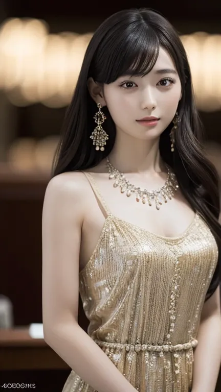 最high quality, masterpiece, High resolution, One Girl,China dress,hair ornaments,necklace, jewelry,Beautiful Face,in addition_body, Tyndall effect,Realistic, Dark studio, Rim Light, Two-tone lighting,(Skin with attention to detail:1.2), 8K Ultra HD, Digita...