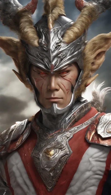 The combined form of the Monkey King and Ultraman Zero