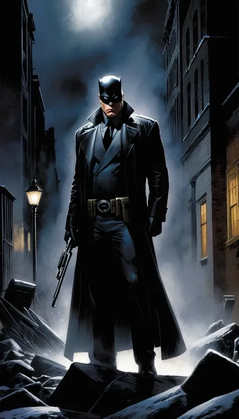 Comics, Characters, Portraits, Dark, Moody by Steve Epting