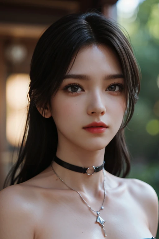 8k, Masterpiece, raw photos, best quality, realistic, Very detailed CG unity 8k wallpaper....., depth of field, Cinema-grade lighting system, lens flare, Ray tracing, (Very beautiful face, beautiful lips, beautiful eyes), black skin,red lips,Beautiful eyeb...