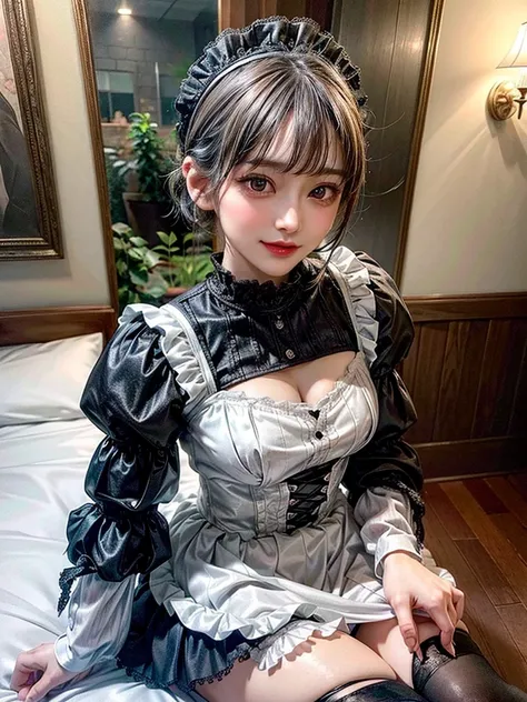 (8K, Photorealistic, Raw photo, of the highest quality: 1.3), (1girl in), Super beautiful, (Realistic face), (boyish, Silver Color Berry Shorthair), Beautiful , Glare that captivates the viewer, Beautiful expression, Beautiful breasts, (Realistic skin), Be...