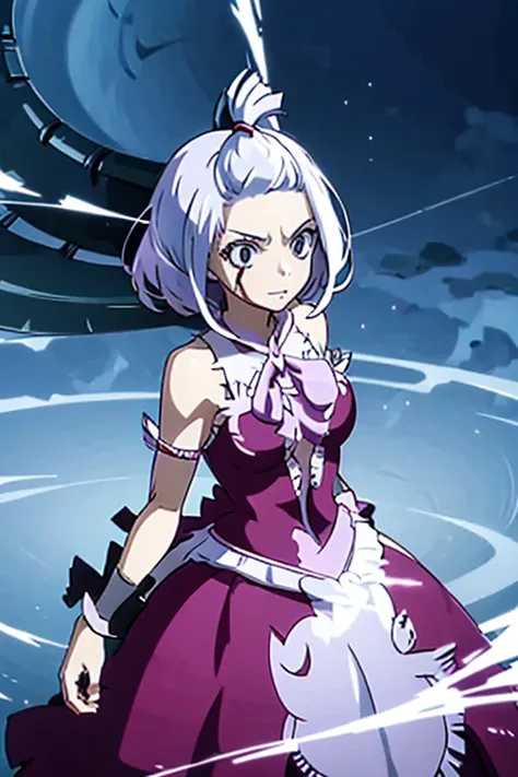 skull  and blood dress magical girl