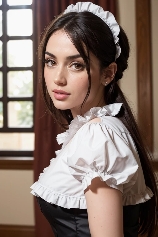 Realistic ADArmas as a french maid