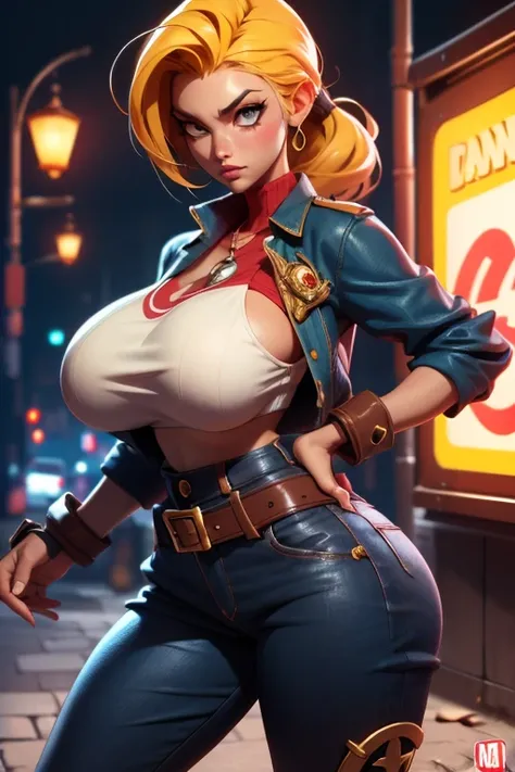 nsfw:1.4, from street fighter,(big breast:1.5),dynamic poses, 