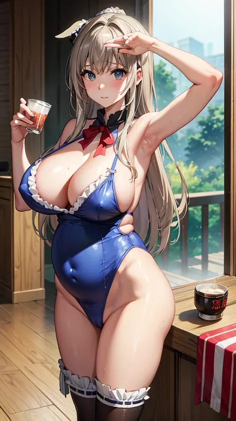 Isuzu Sento、highest quality、Highest quality、Huge super 、Cleavage、A fawning expression、pregnancy、Semen Bukkake、Armpit、Thighs、Vivid、Breast milk、Best Woman、Sexy Costumes、Sexy costume、condom、Milk slice