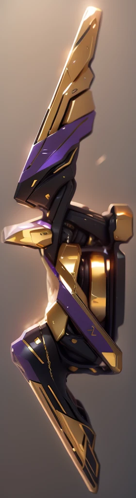 The color changes to gold and purple，Some gold and purple（Ensure its layering and armor texture，Gold as the main color）