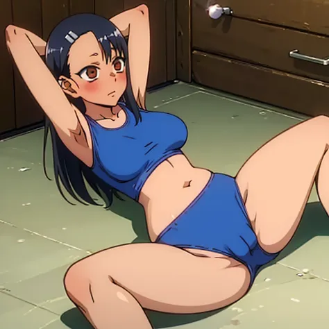 Sexy Nagatoro in tight swimsuit 