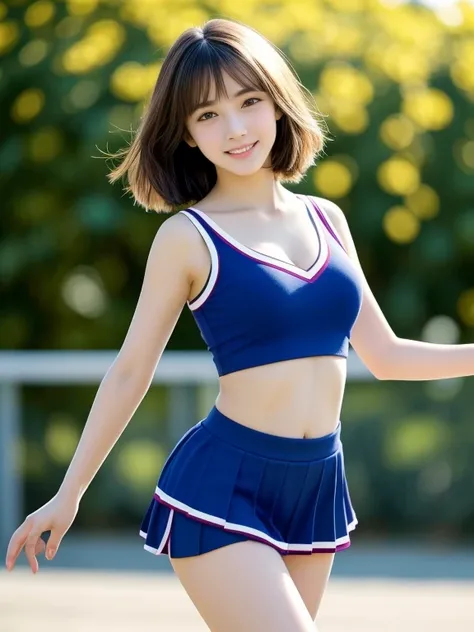 (whole body:1.3),masterpiece, highest quality, High resolution, wallpaper, Realistic, Bright lighting, Professional Lighting, Face Light, Smooth lighting, Japanese Girls, ((whole body:1.3)),running, 12 years old,cute, smile, beautiful girl, gravure, sexy, ...