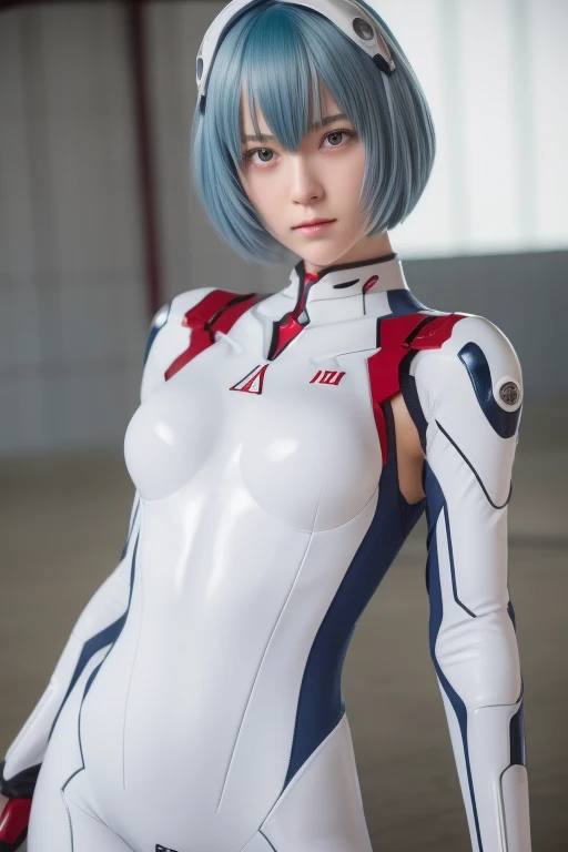 (masterpiece:1.2), highest quality, (Beautiful details:1.6), Detailed Photos, (Perfect hands, Accurate anatomy), Natural light, 
rei ayanami, Evangelion, One Woman, A sad expression, Looking into the distance, Cyan-colored hair, Smooth Hair, fine hair, sho...