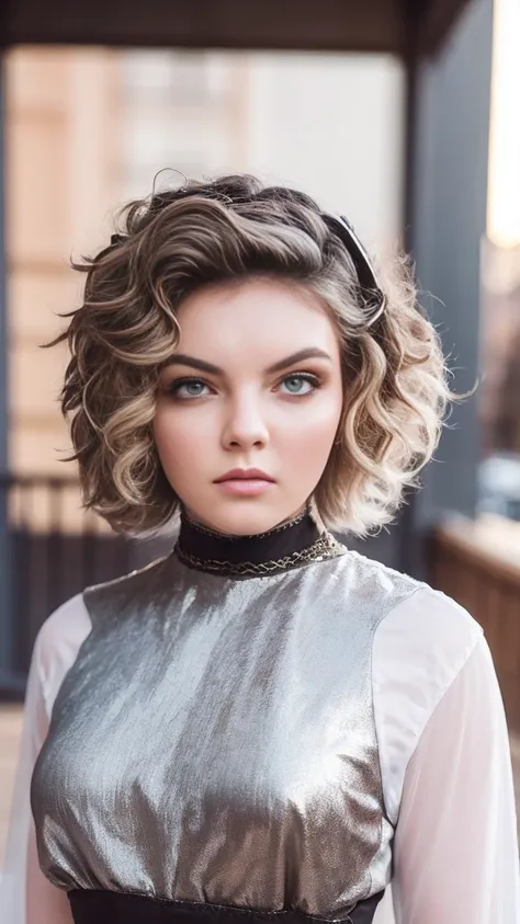 camren bicondova, detailed eye, best quality,hdr,uhd,8k,solo,front view,photo_,(medium),(1girl:1.3),(looking at viewer:1.4),stan...