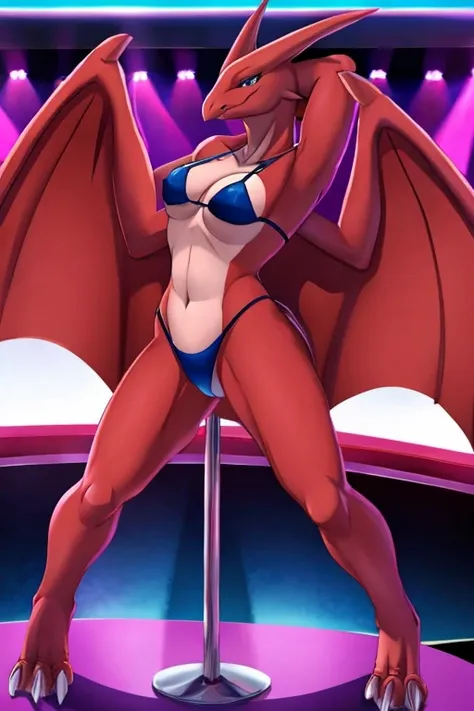 Rodan stripper bikini dancing