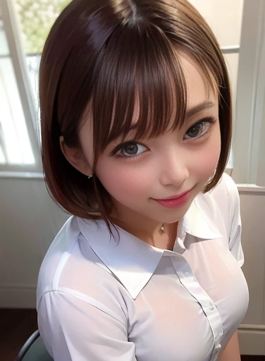 (8k, highest quality, masterpiece:1.2),
(Realistic, photo-Realistic:1.37),
Super detailed,

1 girl, whole body, Outdoor, (Style your hair:1.5)
office lady, White thin office blouse,Office Skirt, (pantyhose:1.2), (Short button-down shirt:1.2), Button-up col...