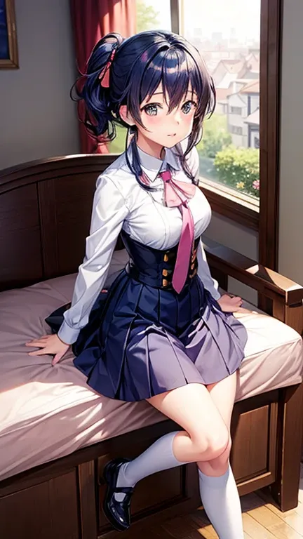 rikka Takanashi from love, chunibyo & other  delusions, rikka takanashi, offical anime art, official art