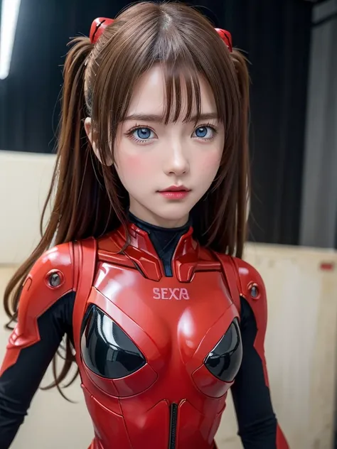 ((Best quality)), ((Masterpiece)), (Details: 1.4), 3D, Asuka Langley Soryu, Asuka, high resolution (high dynamic range), ray tracing, NVIDIA, super resolution, Unreal 5, subsurface scattering ,PBR texturing, post-processing, anisotropic filtering, depth of...