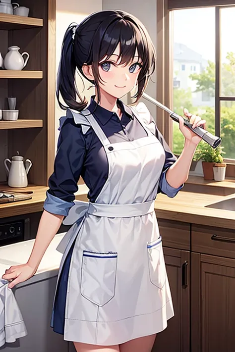 cleaning,clean,Refreshing,smile,girl,apron