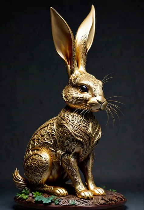 Rabbit Ears, by Emmanuel Shiu, best quality, masterpiece, very aesthetic, perfect composition, intricate details, ultra-detailed