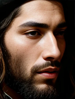 a group of chassidic jewish men, beautiful detailed eyes, beautiful detailed lips, extremely detailed faces, intricate religious clothing, traditional hats, warm lighting, dramatic mood, chiaroscuro lighting, detailed skin texture, cinematic composition, (...