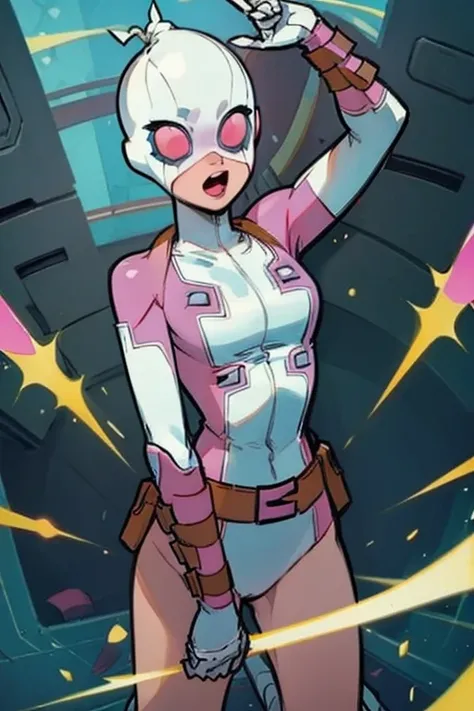 gwenpool is naked