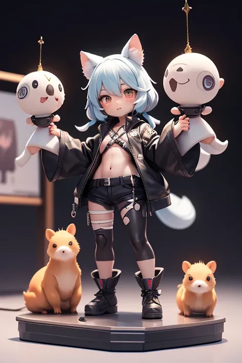 opening ceremony，快樂的氣氛
Tokyo Comic Con 
personification（Beast ears, human body and beast tail）
Toy Figures，Nendoroid 3d anime style，Anime action figure life-size wax figure platinum silicone movable statue mixed species,different kinds of animals,various s...