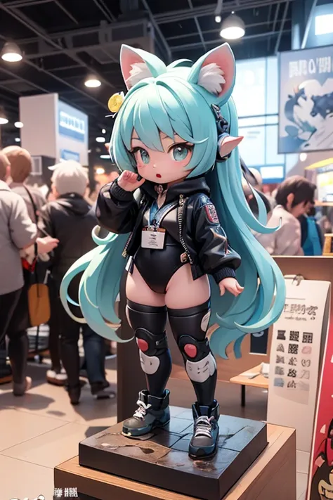 opening ceremony，快樂的氣氛
tokyo comic con 
personification（beast ears, human body and beast tail）
toy figures，nendoroid 3d anime st...