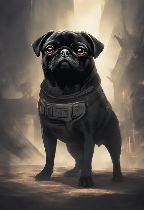 pug negro