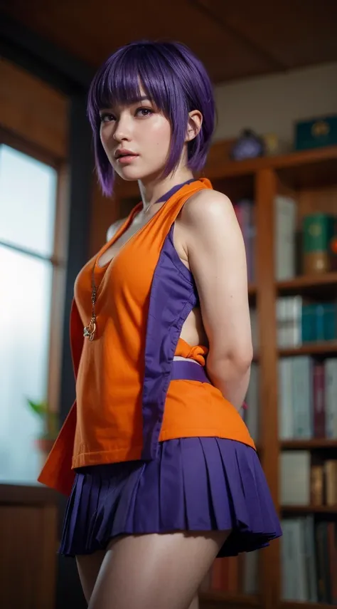 Ayane, (melhor qualidade,ultra-detalhado),(Realista:1.37), rosto bonito e detalhado, Textura ultrarrealista, rosto delicado, corpo delicado, batom vermelho, cores vivas. High definition, 8K. athletic body,
