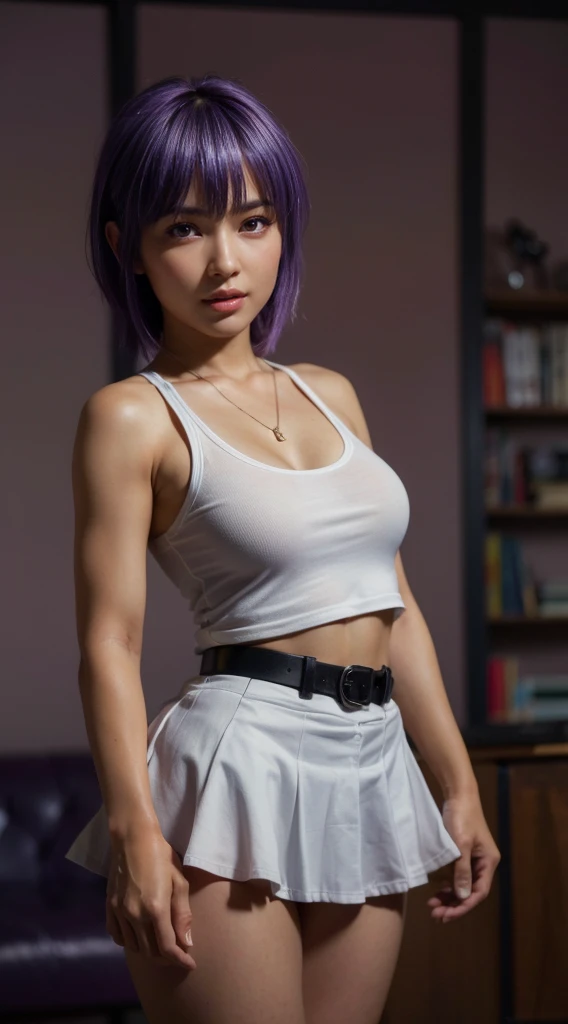 Ayane, (melhor qualidade,ultra-detalhado),(Realista:1.37), rosto bonito e detalhado, Textura ultrarrealista, rosto delicado, corpo delicado, batom vermelho, cores vivas. High definition, 8K. athletic body, smilling expression