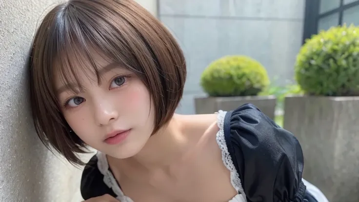 (Bob Cut Hair:1.2),(Wearing Gothic Lolita clothes:1.2),1 girl,Japanese,21 years old,(Small breasts:1.3),(highest quality,masterpiece:1.3,超A high resolution,),(Ultra-detailed,Caustics),(Photorealistic:1.4,RAW shooting,)Ultra-Realistic Capture,Very detailed,...