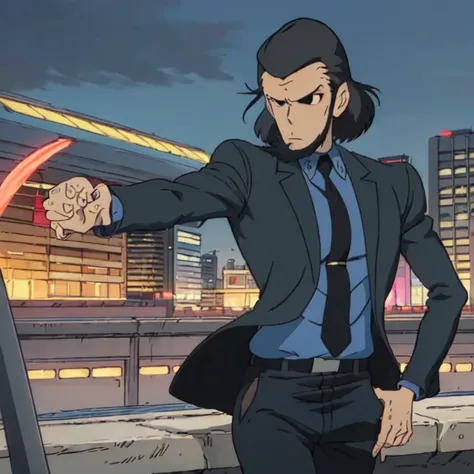 jigen ,  (highest quality, masterpiece, raw photos,super detailed:1.2), one boy,alone,view viewer, bald hair, 
have, formal, hid...