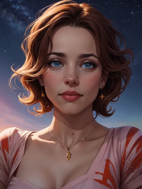 uma mulher com longos cabelos pretos e camisa azul com uma estrela no peito, linda arte digital, beautiful digital illustration, arte digital realista 4k, arte digital realista 4k, linda pintura digital, linda pintura digital, stunning digital illustration...