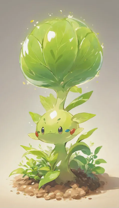 A strange seed was planted on its back at birth. The plant sprouts and grows with this Pokémon, masterpiece, best quality