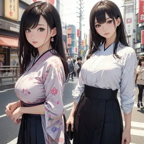 (masterpiece、high resolution、high quality)、(Beautiful and realistic Japanese women:1.5、Cool and cute:1.5)、Huge boobs:1.26、shirt、Skirt、Ginza love story、Sunday in Tokyo、A whirlwind from city to city、Phone calls、