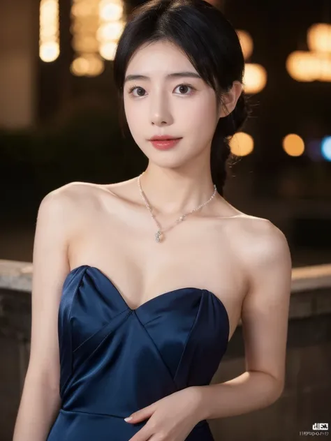 Hip Up,((Azirine)), Random posture, night time,  (An extremely delicate and beautiful work), (masterpiece), (((1. 18-year-old Japanese woman:1.5))), Ballerina Wear, Very detailed, The ponytail is crooked, charm expression, beautiful and clear eyes, blue ey...