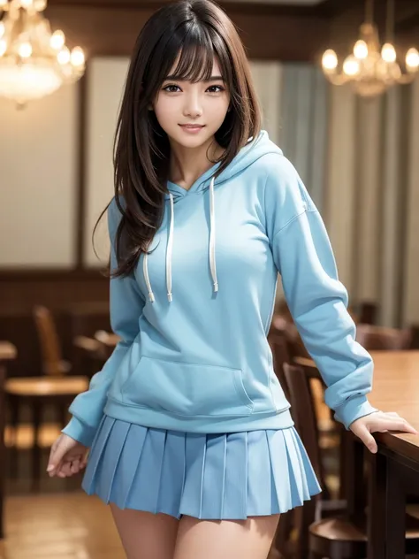 (8k, RAW Photos, highest quality, Tabletop:1.2), (Realistic, Photorealistic:1.4), (Highly detailed 8k wallpaper), Sharp focus, Depth of written boundary, Blur the background, Bokeh, Cinema Lighting, Soft Light, whole body, 1 girl,18 years old famous Japane...