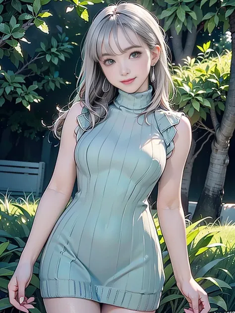 ((((best quality))))、(((Super fine CG16K wallpaper)))、(((傑do)))、(((Super detailed)))、(((Extreme details)))、((１Mature 29 year old woman:1.6))、((Very beautiful Japanese face))、((do々hope:1.5))、((Medium straight hair、Bangs:1.5))、((Shiny silver hair:1.5))、beaut...