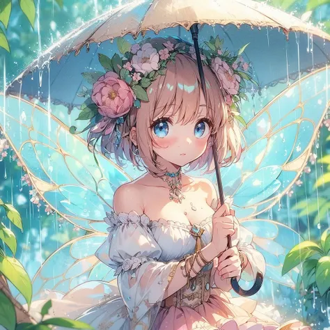 (Exquisite, beautiful, Very detailed, masterpiece, high quality,High resolution),(Well-formed face,Soft and thin lines: 1.2, A mature, beautiful and delicate illustration with a sense of transparency., Pixiv-inspired anime illustration,Cute pastel-colored ...