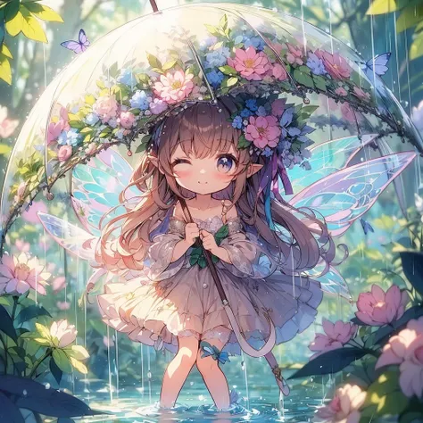 (Exquisite, beautiful, Very detailed, masterpiece, high quality,High resolution),(Well-formed face,Soft and thin lines: 1.2, A mature, beautiful and delicate illustration with a sense of transparency., Pixiv-inspired anime illustration,Cute pastel-colored ...