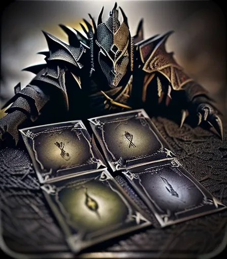 (crie cartas de rpg  guerreiros esqueleto(, (create dragon warrior rpg cards), (crie cartas de rpg magos de capuz) , (crie carta...