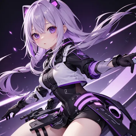 (masterpiece: 1.3)、(highest品質: 1.2)、8k、confused、unity 8k wallpaper、(very detailed: 1.3)、highest、malefemaleのカップル、gray hair、purple...