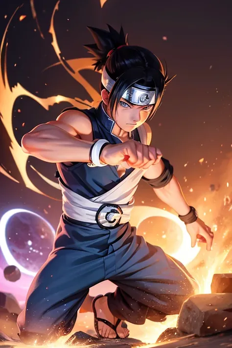 1 naruto man  rasengan conbianated chidori ball