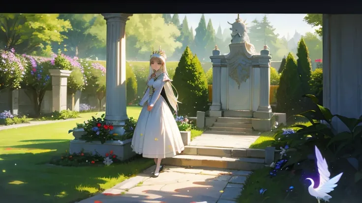 Celestia led Clara through different areas of the garden, each representing a phase of her life.