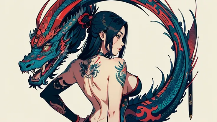 Flower Tatu,(masterpiece,highest quality,Official Art,Beauty and aesthetics:1.2),(Super detailed),In detail,Best illustrations,Hand-painted high quality,(High Contrast),(Clean Lines:1.3),(Line art), Line art, (精巧なLine artアート, Pen drawing,Ukiyo-e style,Wrap...