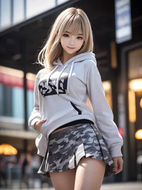 (8k, RAW Photos, highest quality, Tabletop:1.2), (Realistic, Photorealistic:1.4), (Highly detailed 8k wallpaper), Sharp focus, Depth of written boundary, Blur the background, Bokeh, Cinema Lighting, Soft Light, (whole body), 1 girl,18 years old famous Japa...