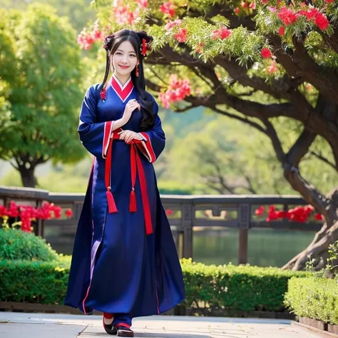 Close-up photo,หญิงชาวเอเชีย 25 ปี วัดรอบอก 36 นิ้วin kimonoผ้าใหมราคาแพง, Posing for pictures, palace ， a girl in Hanfu, traditional art, fan art, Hanfu, fox and bush, Chinese girl, สวมChinese dressโบราณ, Miko, white Hanfu, Sakimi-chan, in kimono, Shikami...