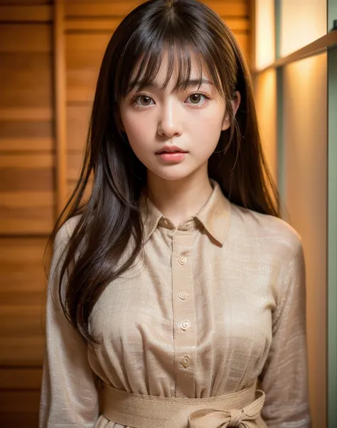 highest quality, Face Focus, Soft Light, Ultra-high resolution, (Realistic:1.4), RAW Photos,
1 Japanese girl, alone, cute, (pupil, Light in your eyes),  Beautiful face in every detail, (Small box),(High resolution detail of human skin texture),
(Long Hair)...