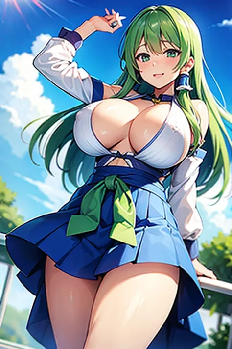 Sanae Kochiya　Big Tits