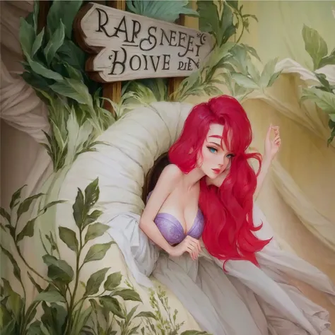 Disney est la  sirène et la maison d&#39;Ariel, Jessica Lapin, dans le style de l&#39;animation Disney, emma watson as Jessica Lapin, inspiré par Don Bluth, art dans le style de Disney, Enfiler!!! bleu!!!, Ariel the mermaid, Enfiler bleu animation, Enfiler...