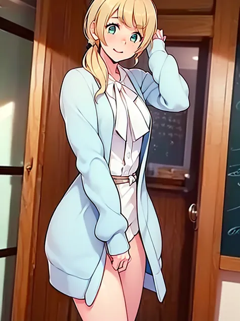 (highly detailed cg,highest quality,8k, masterpiece: 1.3),super detailed, ultra-high resolution,ellen baker,girl(teacher),22 yea...